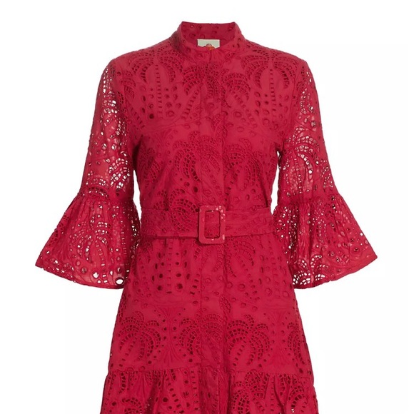 🥭FARM Rio Cotton Eyelet Minidress - Picture 9 of 15